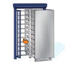 Aluminium. Vändkors med rörpelare Ø 89 mm 90 med vardera 11 stavformade spärrarmar av rostfritt stål AISI 304. 90 med 11 stavformade spärrarmar av rostfritt stål AISI 304.