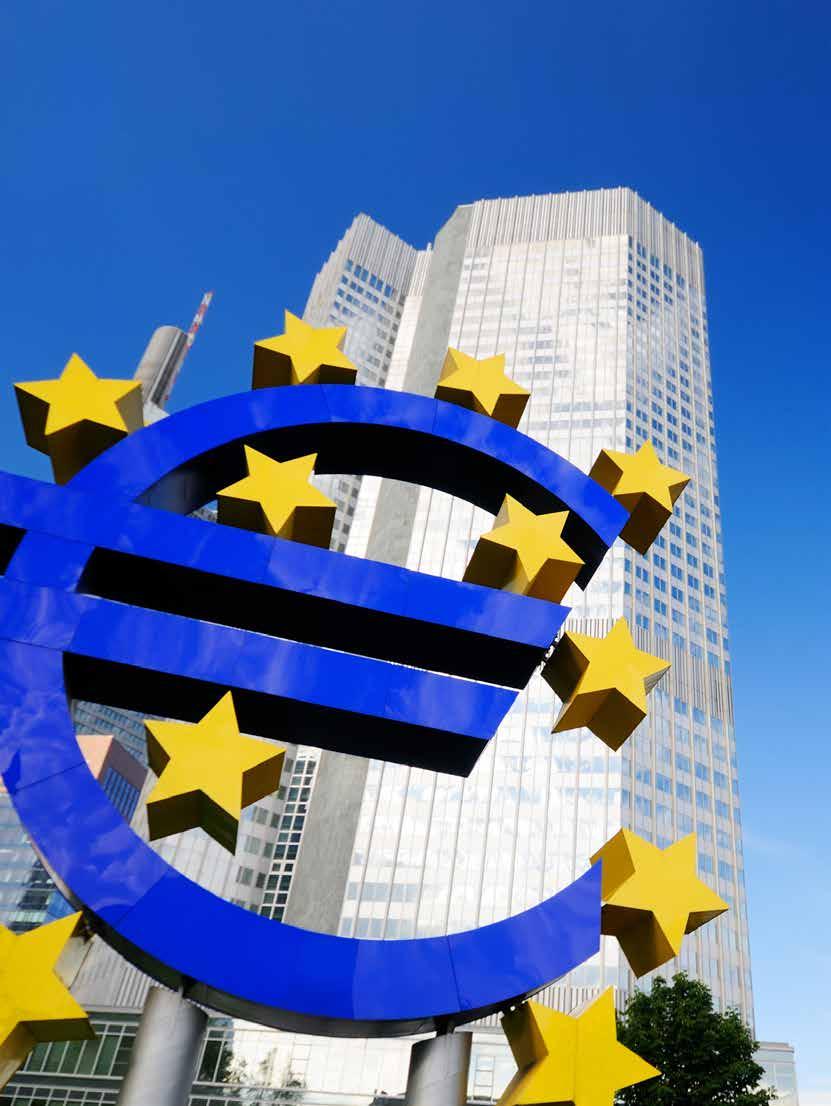 Centralbankerna, däribland ECB, OMVÄRLD minskar sina OCH