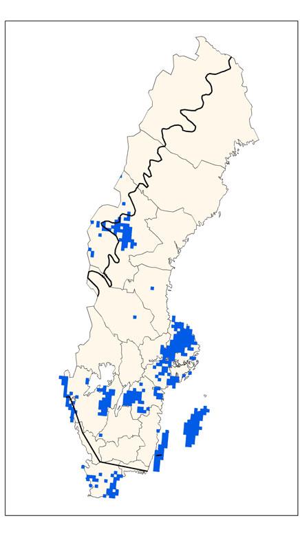gynnsam bevarandestatus är upphörd eller bristande hävd, igenväxning, gödsling, kvävenedfall, för små och fragmenterade arealer, bristande landskapsmosaik orsakat av rationellt jord- och skogsbruk