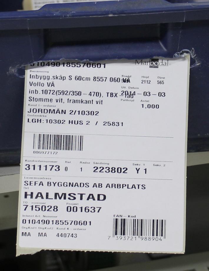 Empiri När operatörerna inleder ett skift hämtas information innehållande skiftets order och via informationen sätts takten. Det finns tre typer av takter; låg, mellan och hög, se Tabell 4.