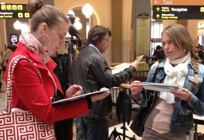 dokumenterar själv sin upplevelse över tid