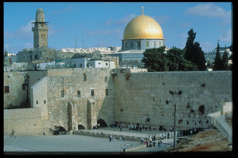 Jerusalem, judarnas religiösa huvudstad.