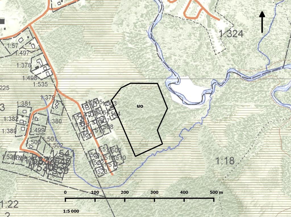 Bilaga 2. Utredningsområde Utredningsområde (uo), 3,1 hektar.