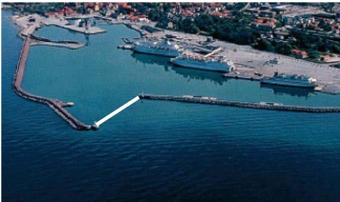 Region Gotland Handlingsprogram för skydd mot olyckor perioden 2017-2019 Visby hamn 57 39 N, 18 N 17 O 73, 731 Insegling För fritidsbåtar utrustade med radiopejl kan angöring vid nedsatt sikt