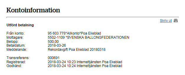 Sid 17: 1 Kvitto rekordavgift