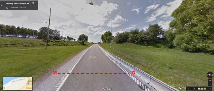 2.3.1 Gullbergsmotet Gullbergsmotet is a freeway off/interchange ramp, connecting the E6 freeway southbound through Gothenburg with the E45 freeway westbound.