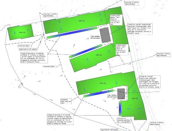 Planbeskrivning Norra Nacka strand 67 (71) VA-systemet ska byggas ut för de nya byggrätterna samt kompletteras så att anslutningspunkter hamnar på lämplig plats ur drift- och underhållssynpunkt.