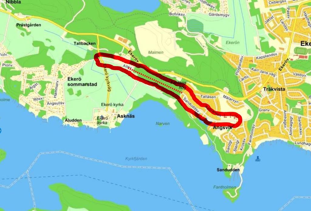 PM KOSTNADSKALKYL TITEL Kostnadskalkyl för ny bussgata inom detaljplan Asknäs Bussgata DATUM 13 oktober 2016 TILL Ekerö kommun ADRESS COWI AB Solna Strandväg 78 171 54 Solna TEL 010 850 23 00 FAX 010