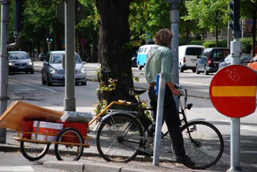 Kapitel 3 Fördjupning av resvanor, 2013 Användning av cykelkärra/cykelvagn Det är färre än en av tio (4 %) som uppger att de använder cykelkärra/cykelvagn, se diagram 3:18.