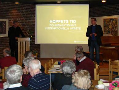 I maj månad ägde en gospelkonsert rum i Högbergskyrkan, som efter noggranna förberedelser genomfördes med många besökare och en god insamling.