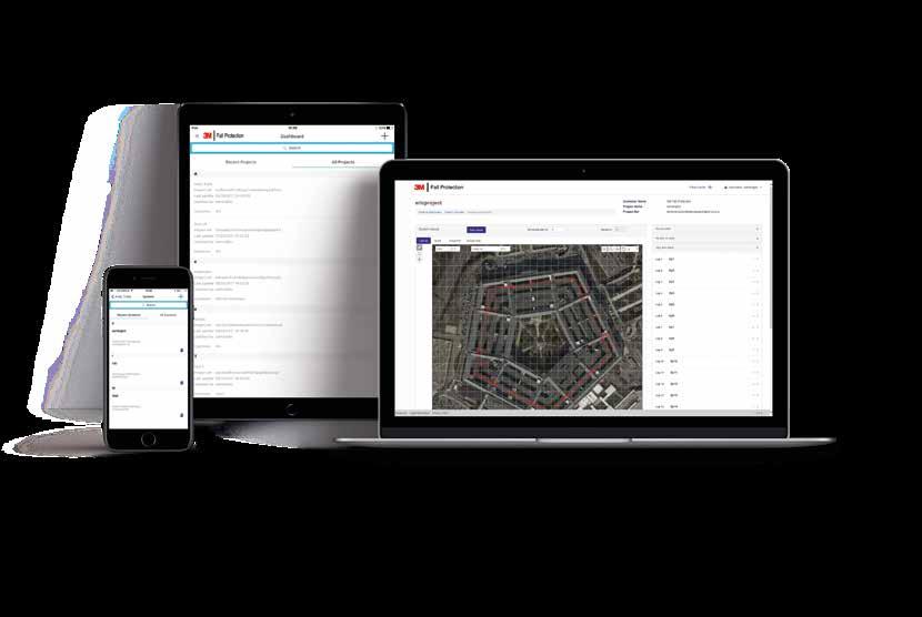 3M DBI-SALA beräkningsprogram för horisontella system.