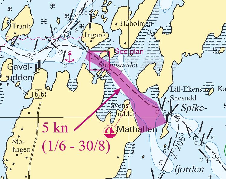 2013-01-16 9 Vänern och Trollhätte kanal / Lake Vänern and Trollhätte kanal * 8327 Sjökort/Chart: 1331 Sverige. Vänern och Trollhätte kanal. Kållandsö. Ekens skärgård. S om Lill-Eken.