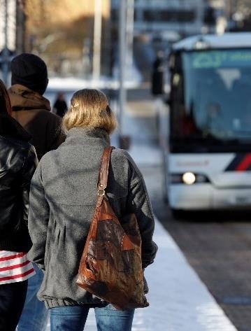 Åtgärderna som stöd söks, som bedöms utifrån Bidrag till syftet om ökad andel personresande med kollektivtrafik/cykeltrafik, Innovativa lösningar Energieffektivitet och minskning av