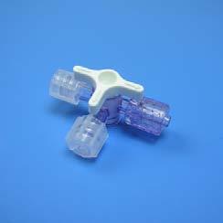 Stopcocks, Manifolds and Tubes SE 161123 3-VÄGSKRAN, KRANBLOCK OCH FÖRLÄNGNINGSSLANG 3-vägskran Polykarbonat, fettresistent 72 tim, roterande luer-lock. Fyllnadsvolym 0,2 ml.