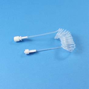 Förlängningsslang för infusion 4,1 x 2,9 mm (YD x ID) Flowstop med hydrofobt filter.