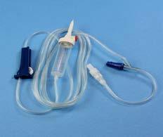 Infusionsaggregat med integrerat infusionsfilter (0,2 my ) för Paklitaxelinfusion, 180 cm slang 60MR60500168 utan luftning PVC-fri 10/50 Infusionsaggregat med flödesregulator 60MR60500156F