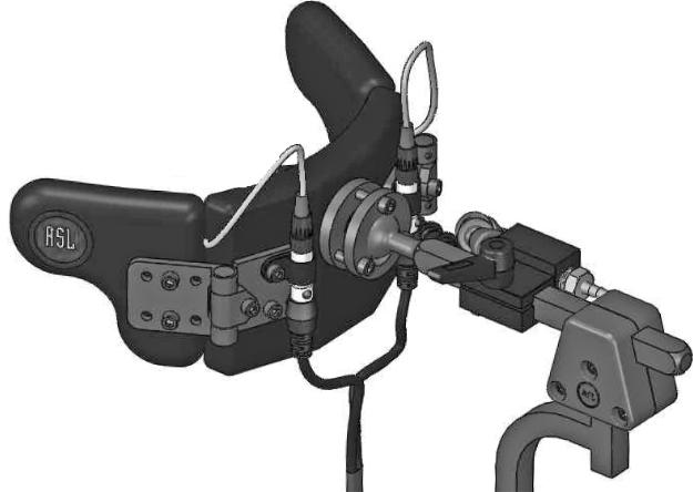 Invacare Ultra Low Maxx av Motion Concepts 4.7 Justera huvudstyrning med sug- och blåsfunktion Justera dynans position Justera sug- och blåsslangens djup 5/32 (4 mm) insexnyckel 1. Lossa skruven A. 2.