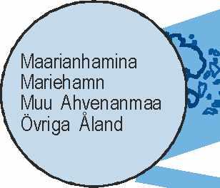 Kuva 16. Kotimaan m atkustajaliikenne aluksilla, pl.veneily, 2010 Figur 16. Passagerartrafiken i inrikes sjötrafik, exkl. fritidsbatstrafik, 2010 Figure 16.