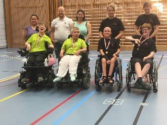 IFAH Rännboccia 2018 Rapport från Ray Clark tränare för rännspelarna Vi hade totalt 5 spelare under olika perioder av året.