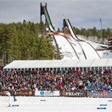 FIS World Cup Svenska Skidspelen Torsdag - Söndag 14-17 Mars Kom och heja fram våra förhoppningsvis färska VM medaljörer Tid: Lugnet Se program i tidningar