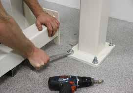 The installation is quick and easily with standard tools.