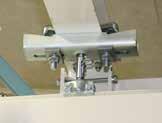 This provides maximum lift and minimum building height.