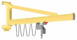 PROSYSTEM Lastsystem och kranar Light Crane System and Jib Crane Pelarfäste finns som tillval. Konakta oss för information. Column suspension also available. Contact us for information.