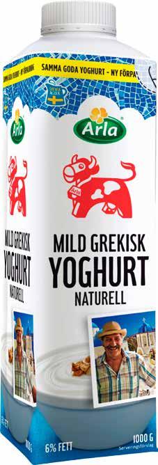 Ca 1000 g YOGHURT Arla. Gäller ej laktosfri.