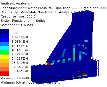 Figur 6.23: Sprickbildning vid sommarsäsong +23⁰C.