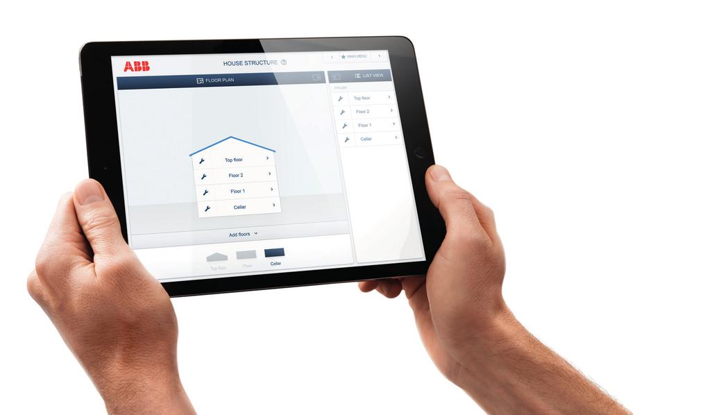 Smartare accesspunkt För enkel installation och användning En central punkt för lagring och tillgång till systemet System Access Point är hjärnan i ABB-free@home.