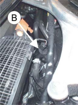 /16 1 Depending on the cars equipment level, there is two fixing points for the pumps fixing bracket: (the fixing points are depending on A, B and C).