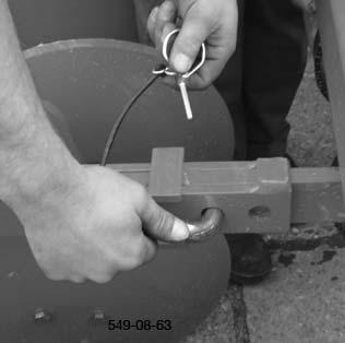 INTÄLLNINGAR FÖR ARBETE Normalsådd: åddområde 10 mm 50 mm pindelinställning (A) 690 mm 910 mm Hålposition tryckrullearm (B) pos. 2 pos.