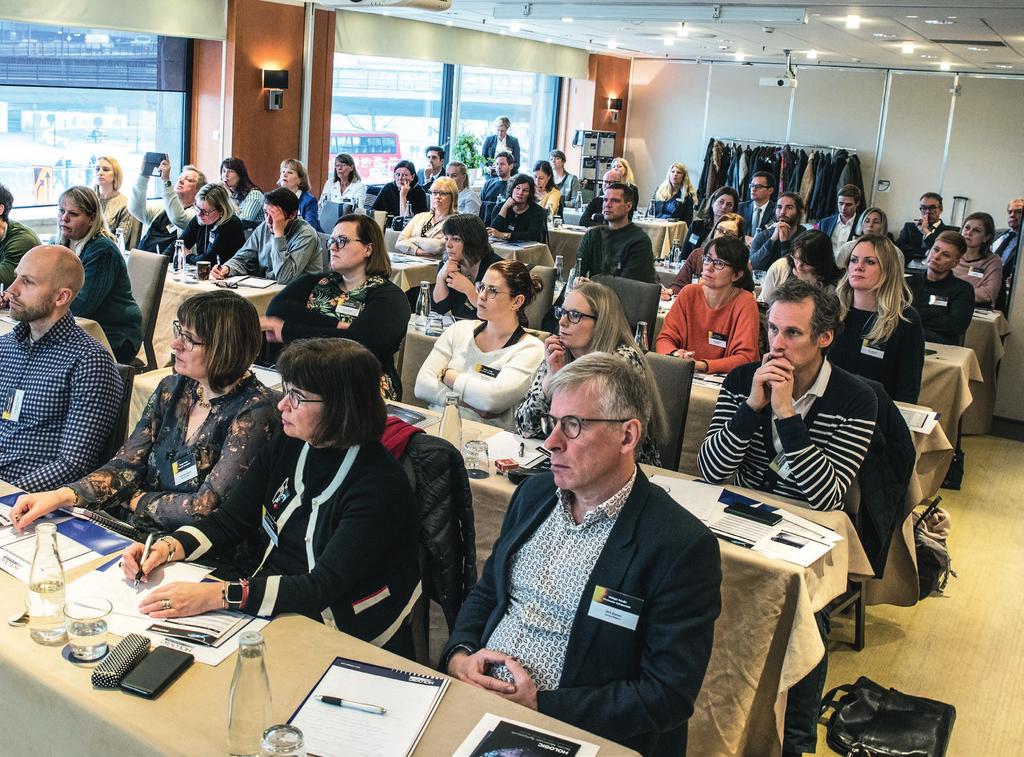 Thomas Iftner redogjorde för sina forskningsrön på seminariet Hologic Nordic Molecular Symposium i Stockholm den 8 november 2018.