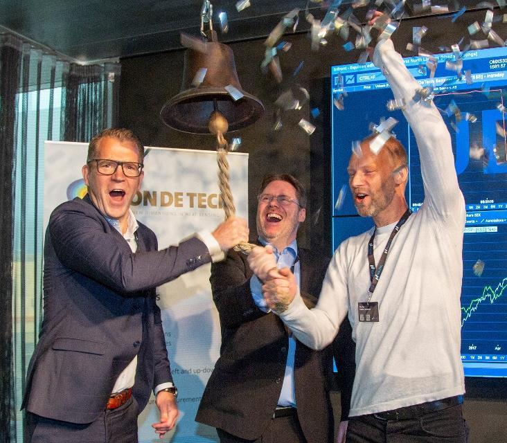VD HAR ORDET Våren kom att präglas mycket av arbetet med nyemissionen och noteringen på First North.