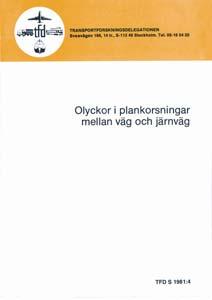 13 Forskning och utveckling I såväl Sverige som utomlands har ett omfattande arbete lagts ned på forskning och utveckling av plankorsningar. Ständigt pågår forskningsprojekt någonstans.