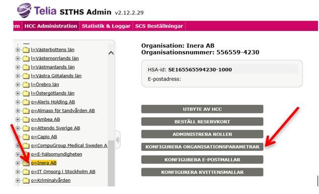 För att kunna skicka iväg en beställning måste ID-administratören logga in med sitt personnummercertifikat i SIS Capture station SCS och hämtar kunduppgifter.