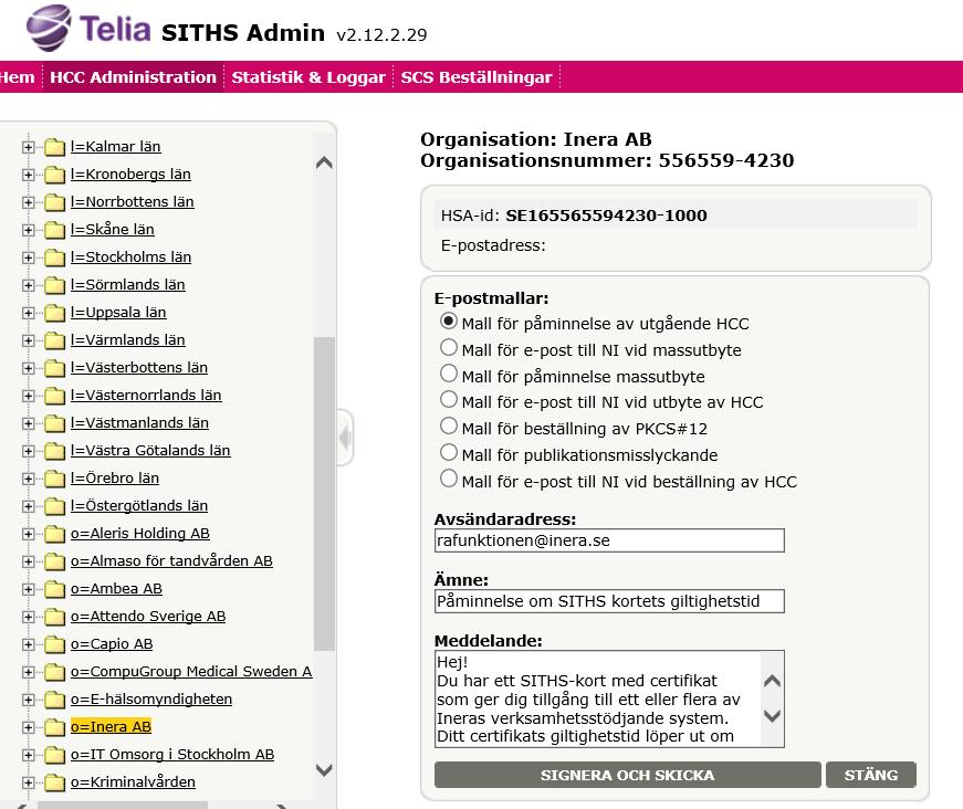 14.3 Konfigurera kvittensmallar Klicka på konfigurerar kvittensmall Bläddra och Ladda upp logotyp o Logotypen skall vara av JPEG format och understiga 100 kb.