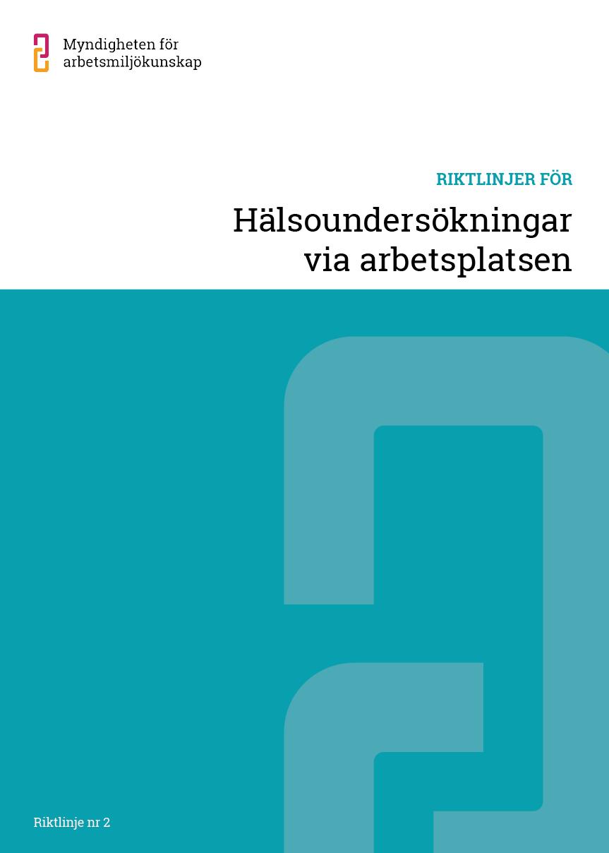 Överförande och förvaltande av befintliga riktlinjer Som tidigare nämnts har de befintliga evidensbaserade riktlinjerna med tillhörande arbetshälsoekonomiska verktyg överförts till myndigheten.