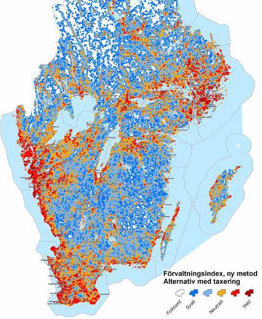 till skogliga värdetrakter utifrån nationella