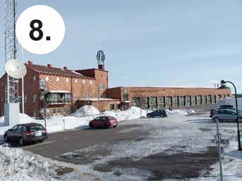 Område 5 Den norra delen av område 5 ingår i riksintresseområdet (stadsdel XVI, se figur 4.4.1). Området ligger inte inom något definierat delområde i riksintresset.