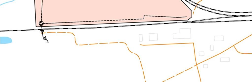 3.3.4 Dräneringssystemet inom det norra området Inom det norra området finns sedan 1976 ett system för uppsamling av dräneringsvatten med syfte att förhindra eller begränsa utläckage av föroreningar