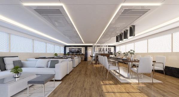 Liveaboarden kommer at byggas i stål vilket är överlägsen de träkonstrukdoner som dominerar Röda havet liveaboard-marknaden.