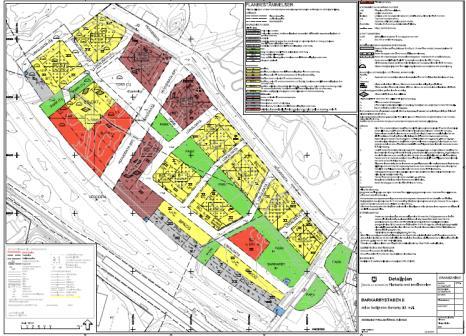 måste bli tydligare Inom allmän platsmark PARK och TORG Reglera dagvattendammens och de öppna åfårornas