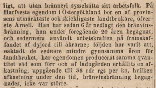 1847-07-08 Aftonbladet Byggnaden berättar Byggnaden är omkring 20 meter lång och 9 meter bred med runt 2 meter höga och närmare 1,5 meter tjocka grundmurar av granitsten.