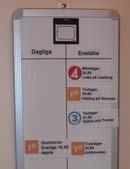 Veckoschema Symbolix* På symbolix veckoschema kan man skriva med Whiteboardpenna samt använda magnet för att