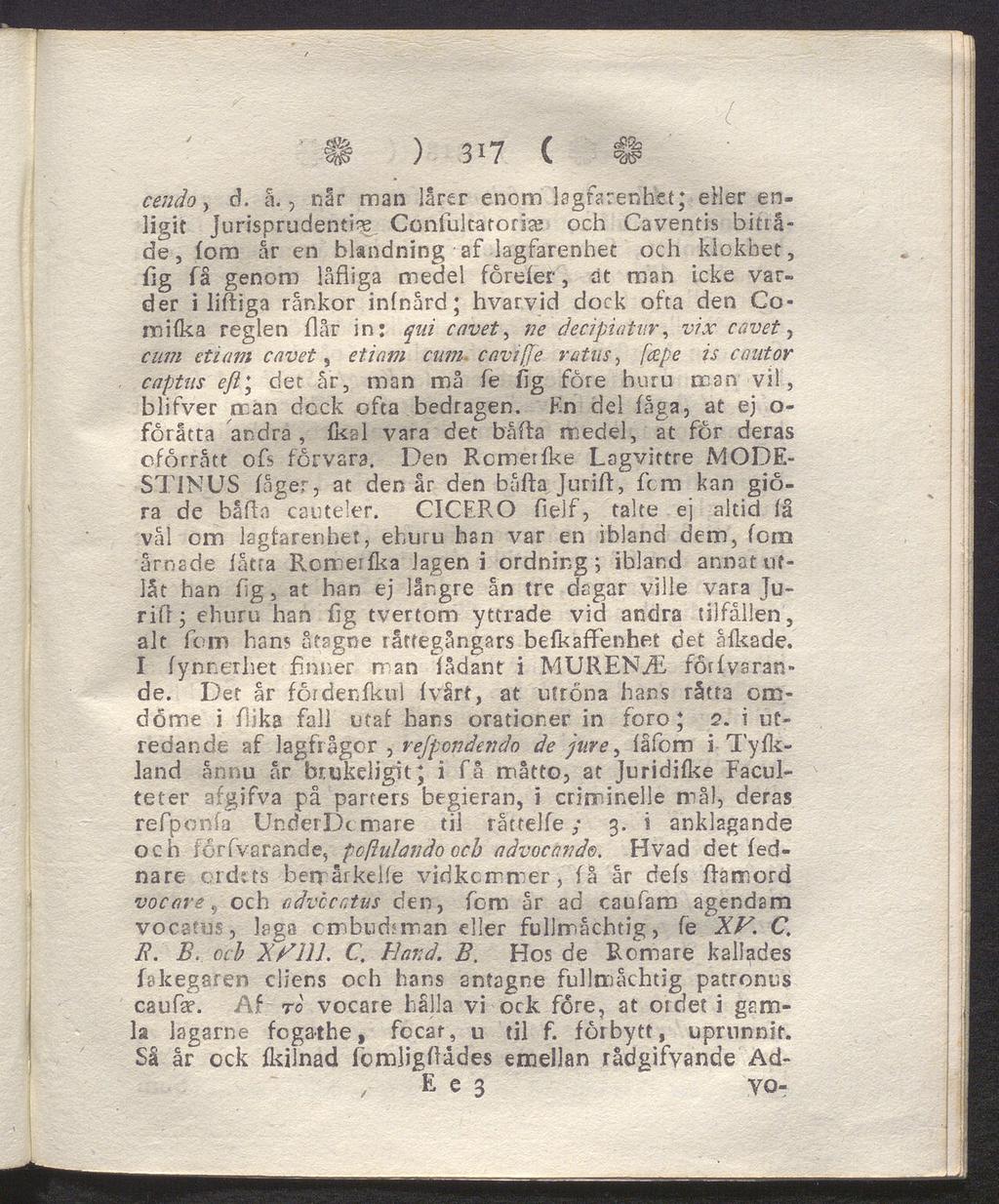 B) 317 ( 41 I cendo, d. å.