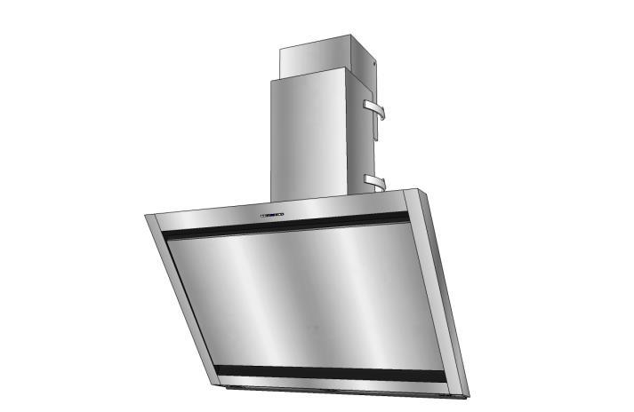 Montera upp skorstensblecket ett par millimeter från taket.