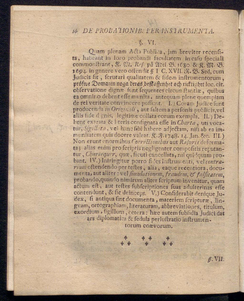 i6 DE EKOBA1 ION] K. VEK INS 1K UMENJA. $. V[. Quam plenam Acta Publika, jam breviter recenfita, habeant in ioro probandi facukatem incafu fpeciali commonltrant, 5t. 03?. ReR po SlDcLSJ. icgo & R- 03?
