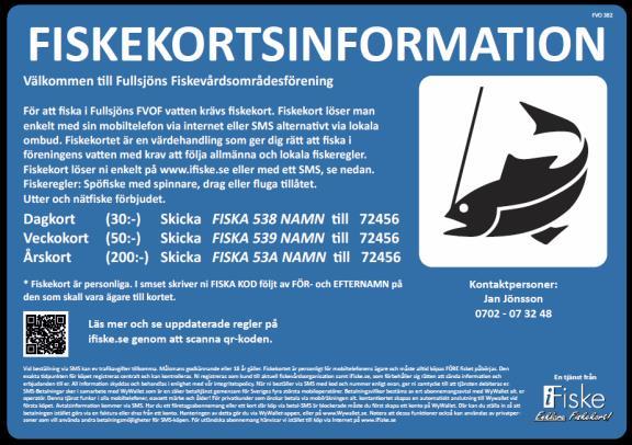 fina foton och bra beskrivningar, kan vi erbjuda information till fritidsfiskare som söker efter nya fiskeäventyr på Internet. Om man t.ex.