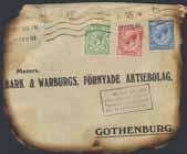 Air mail cover to Red Cross in Switzerland, cancelled Stockholm 12.7.45, and Granskad av militärmyndighet in red. The consignor, Karl Wolff was transferred to Soviet Union, nov 1945 - jan 1946.